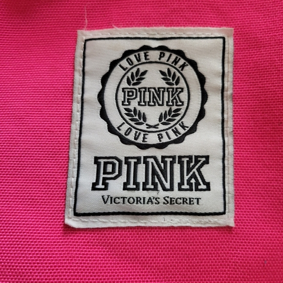 Vintage Victoria's Secret Pink... Pink, Black & Grey Backpack - Picture 7 of 7